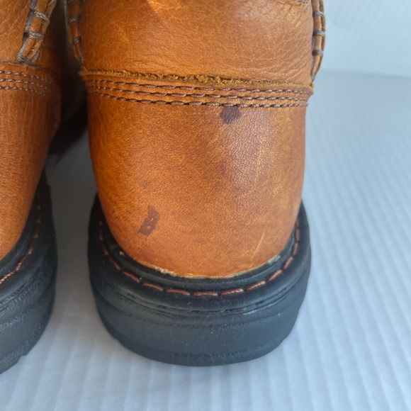 Ariat Women's Macey Composite Toe Work Boots Tan Full Grain Leather - Picture 13 of 16